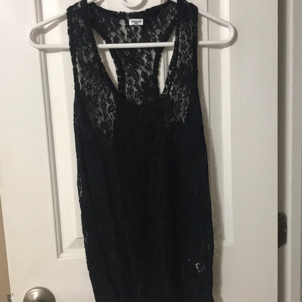 Splendid lace tank